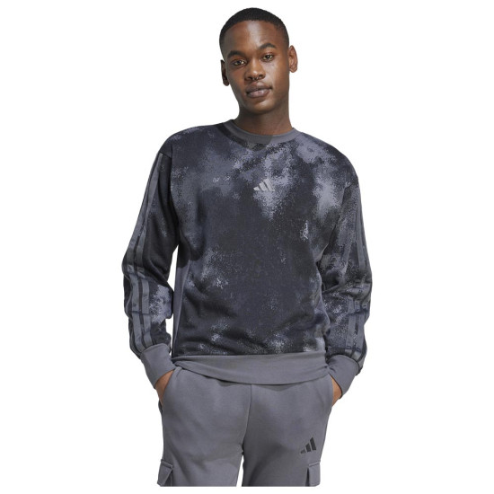 Adidas Ανδρικό φούτερ Seasonal Allover Print Sweatshirt